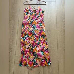 Marine Layer Multicolor Patterned Dress